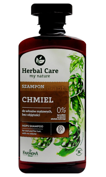 oherbal szampon do włosów chmiel