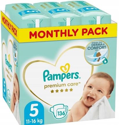 pampers pieluszki premium care 5 junior