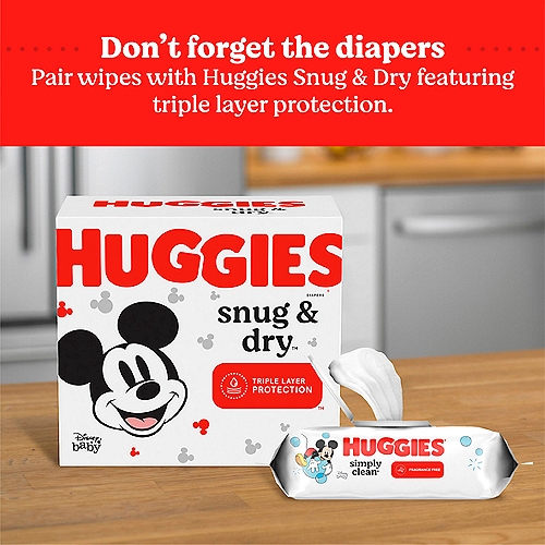 pampers simply clean baby wipes