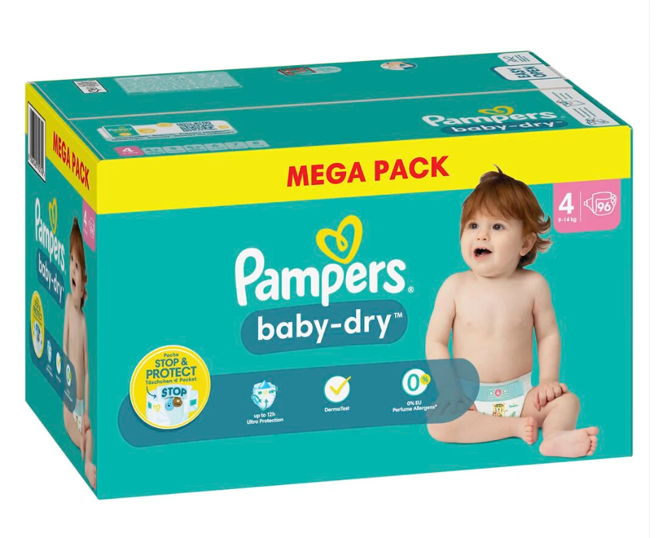 mega pack pampers 2