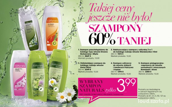 avon naturals szampon kwiat wisni