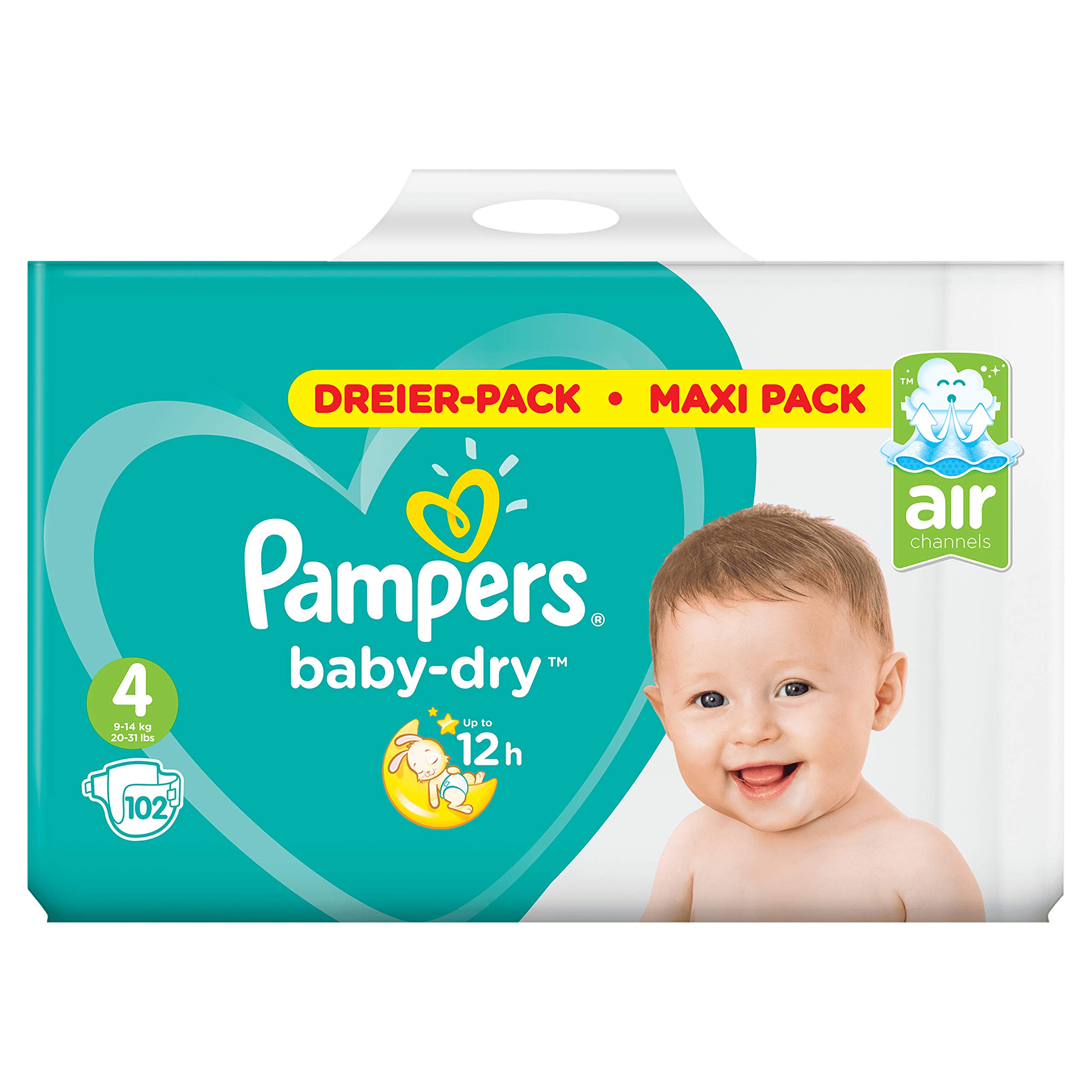 pampers active baby 4 64 szt