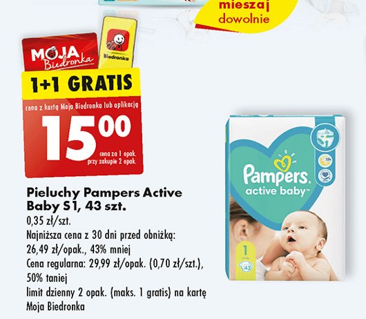 pieluszki pampers promocja 1