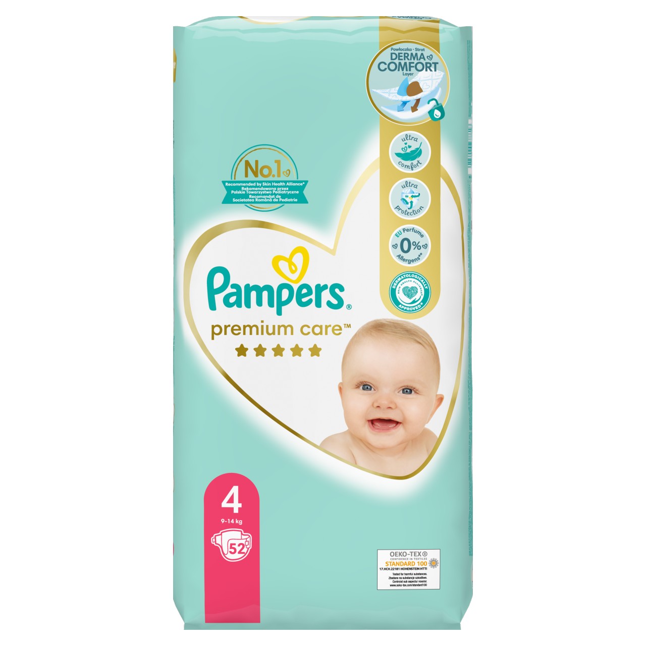 pampers producent etykieta