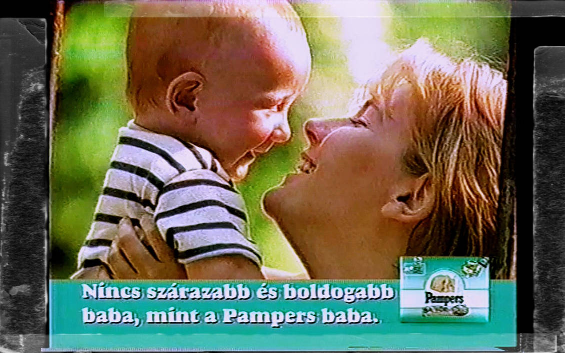 polska reklama pampers 1997