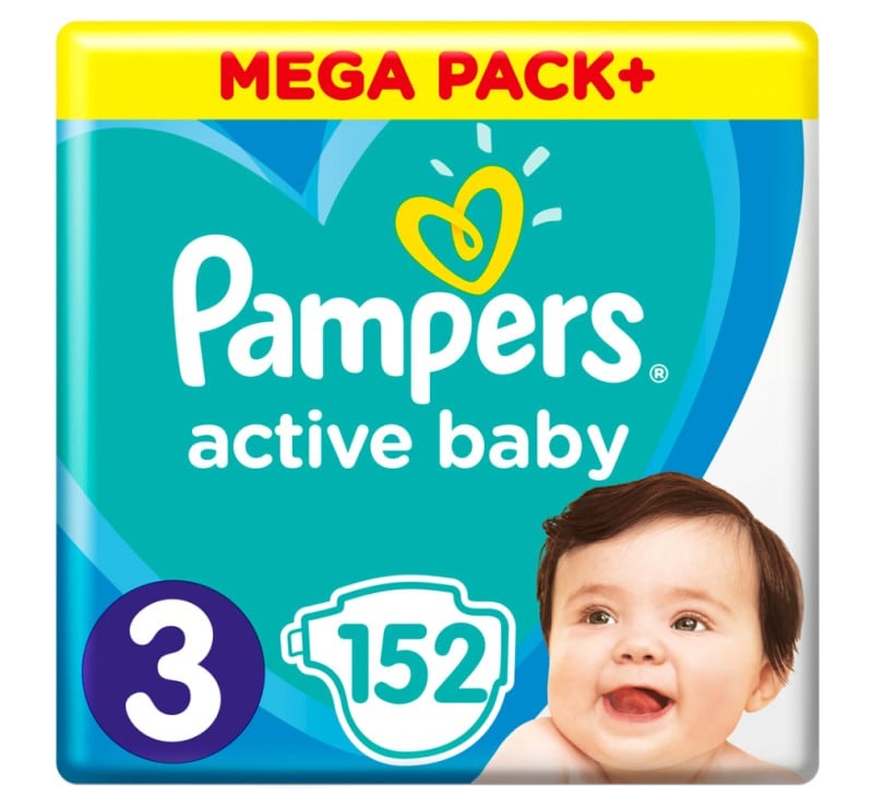 pampers active baby 152