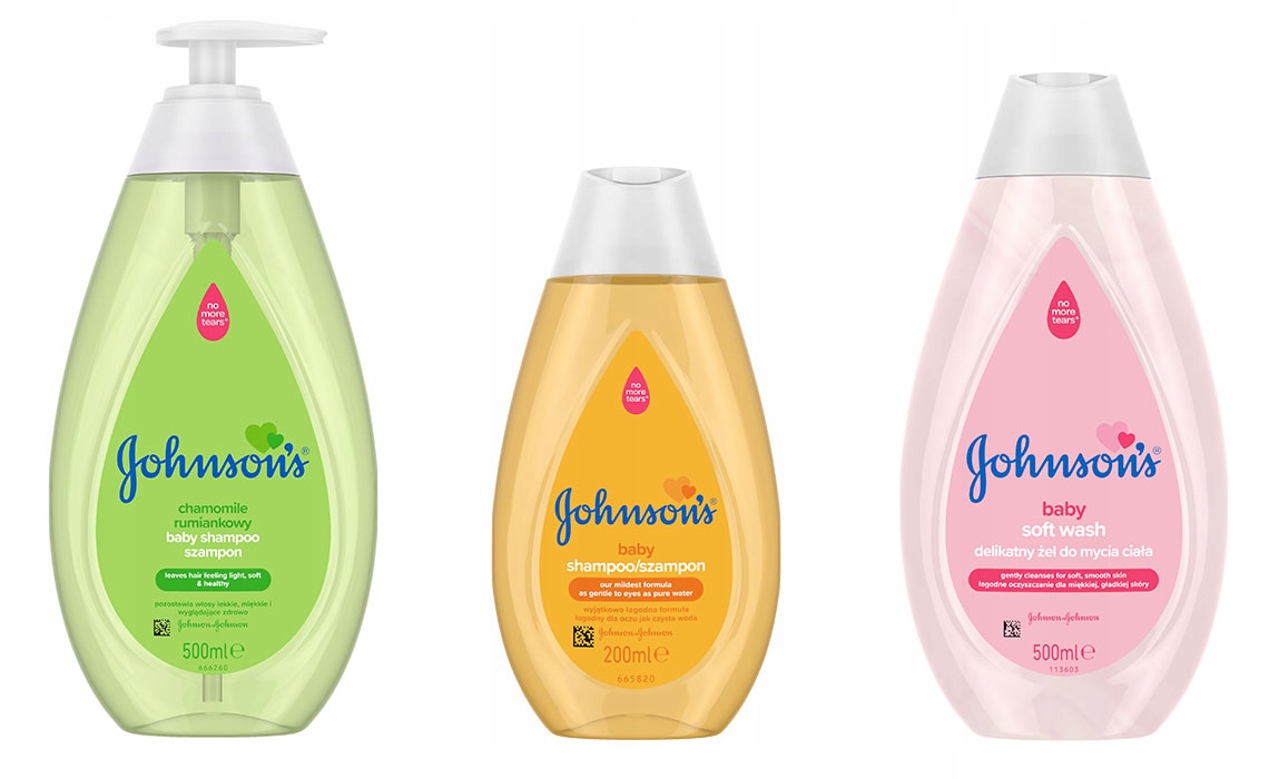 johnson & johnson baby szampon dla dzieci rumiankowy a dorosli