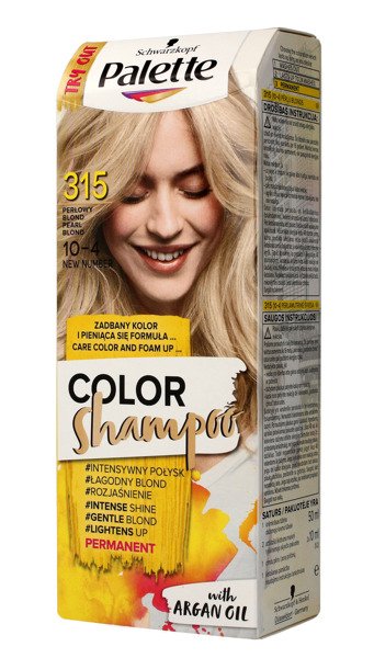 szampon koloryzujący blond palette