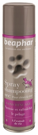 beaphar suchy szampon dla psa i kota w sprayu 250ml