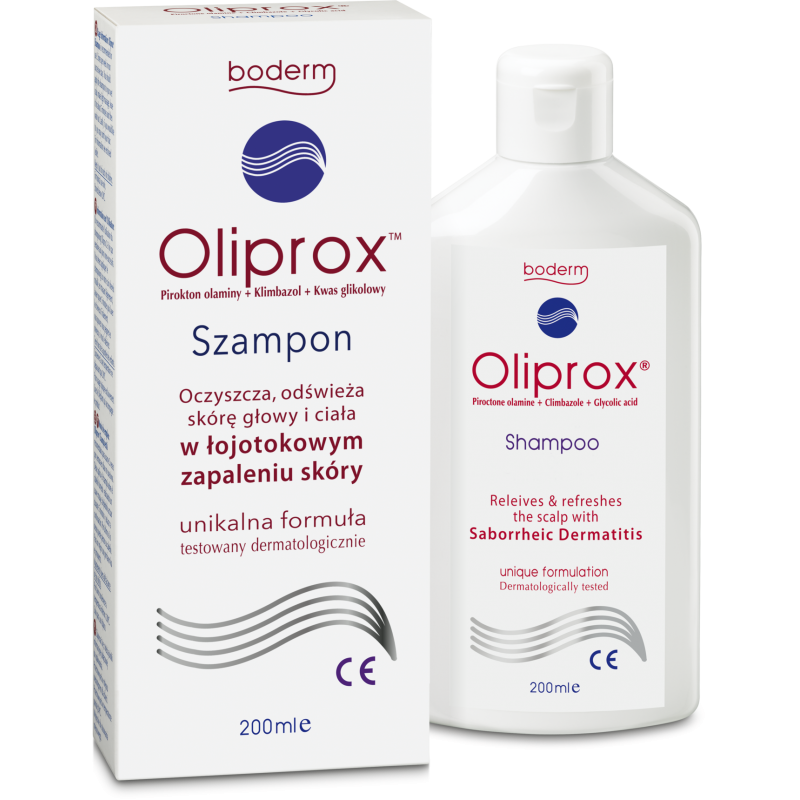 oliprox szampon na łojotokowe zapalenie skóry 200ml