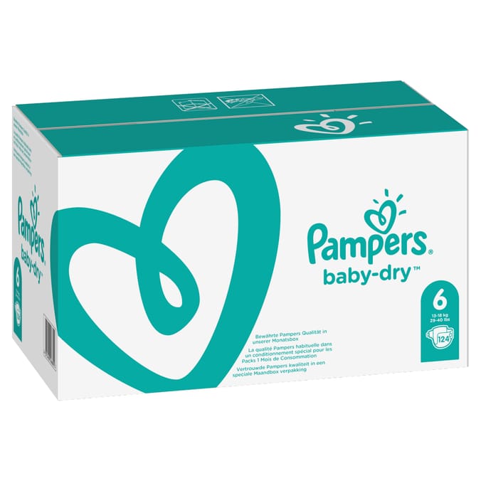 124 pampers 6