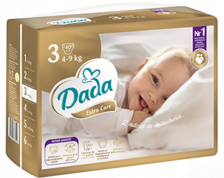 dada pieluchy extra care 4-9kg