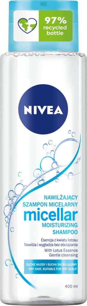 nivea szampon micelarny nawilżający