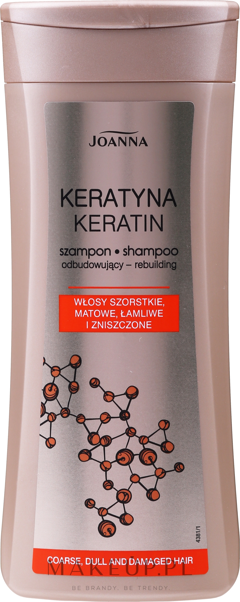 joanna keratyna szampon do włosów 200ml opinie