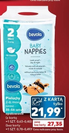 pieluchy bevola baby opinie