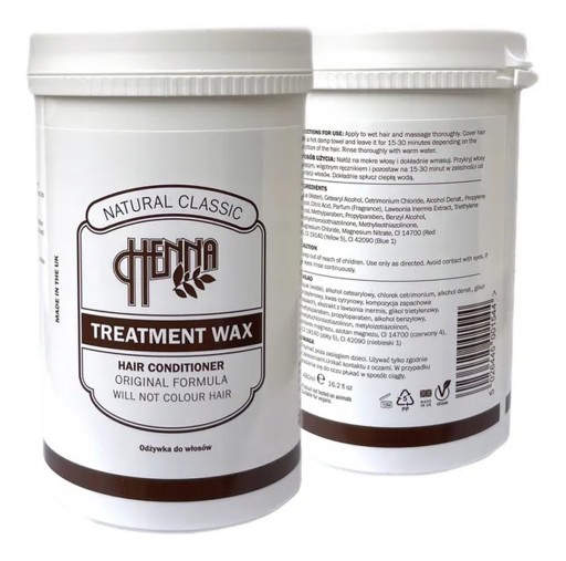 treatment wax odżywka do włosów ciemnych 480g