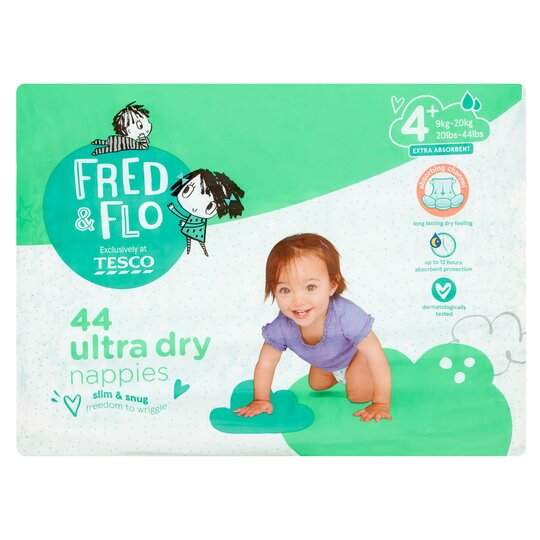 tesco pampers 4 plus