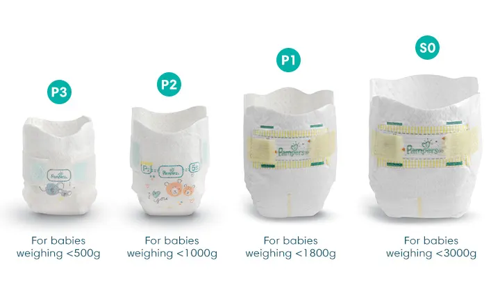 pampers preemie protection p1