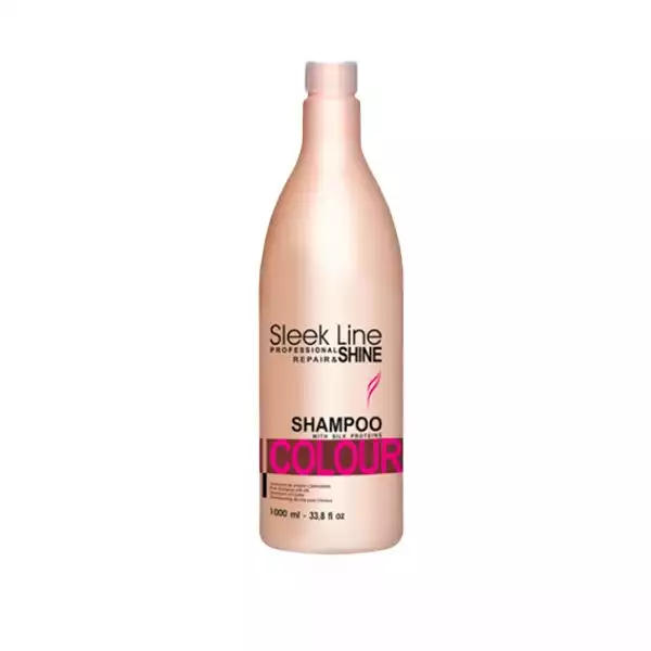 sleek line szampon colour