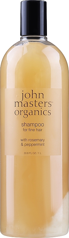 john masters organics rosemary & peppermint szampon do włosów delikatnych