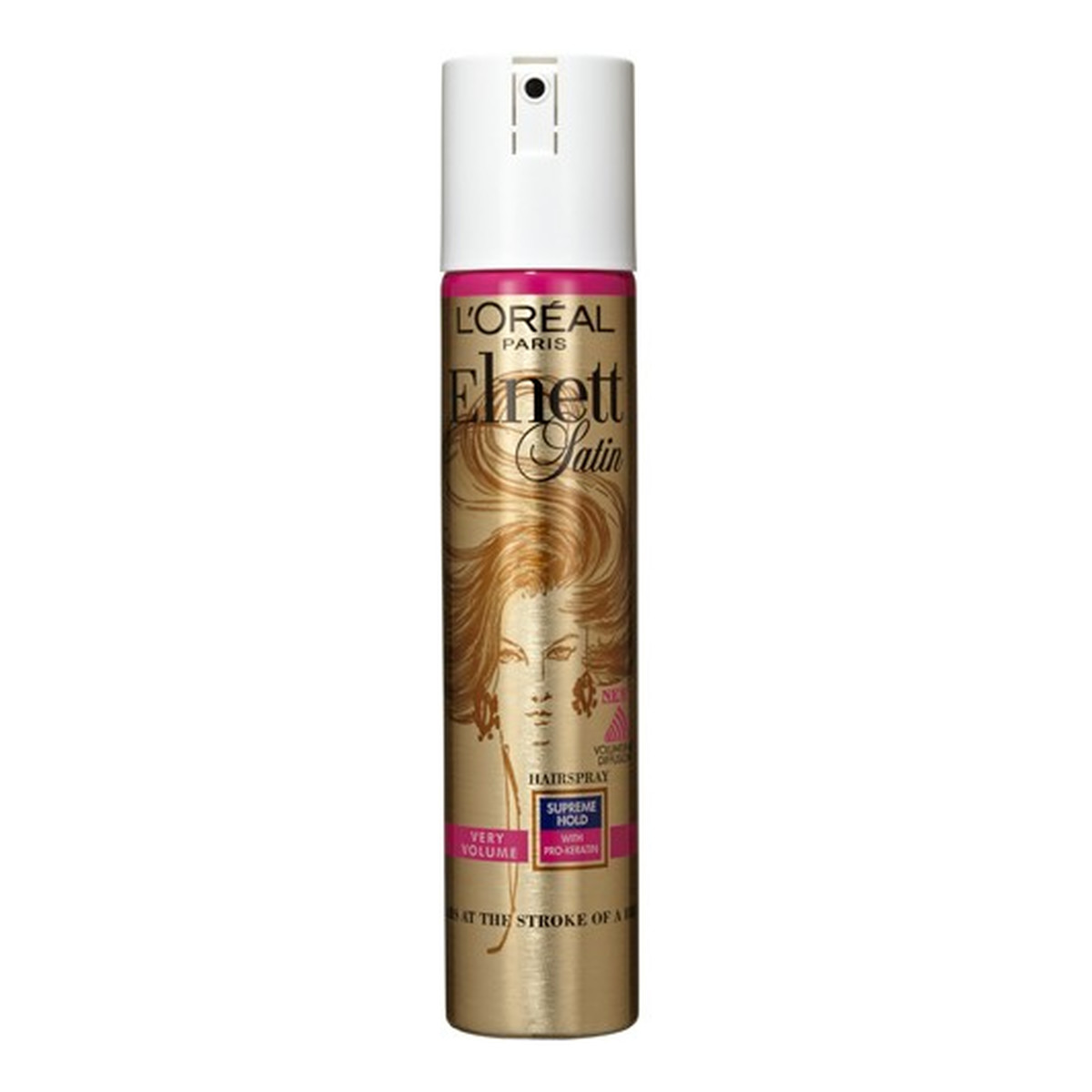 lakier do włosów loreal paris elnett satin wizaz