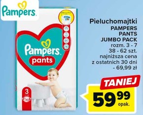 carrefour pieluchomajtki pampers