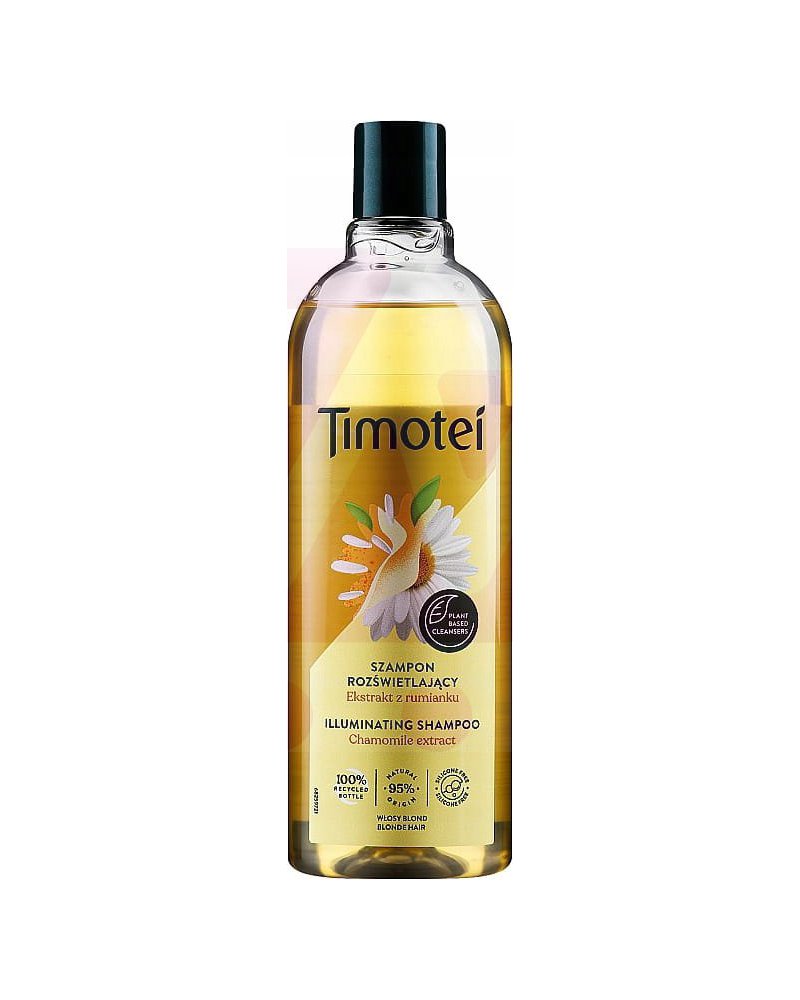 timotei with jericho rose złociste refleksy szampon 400 ml