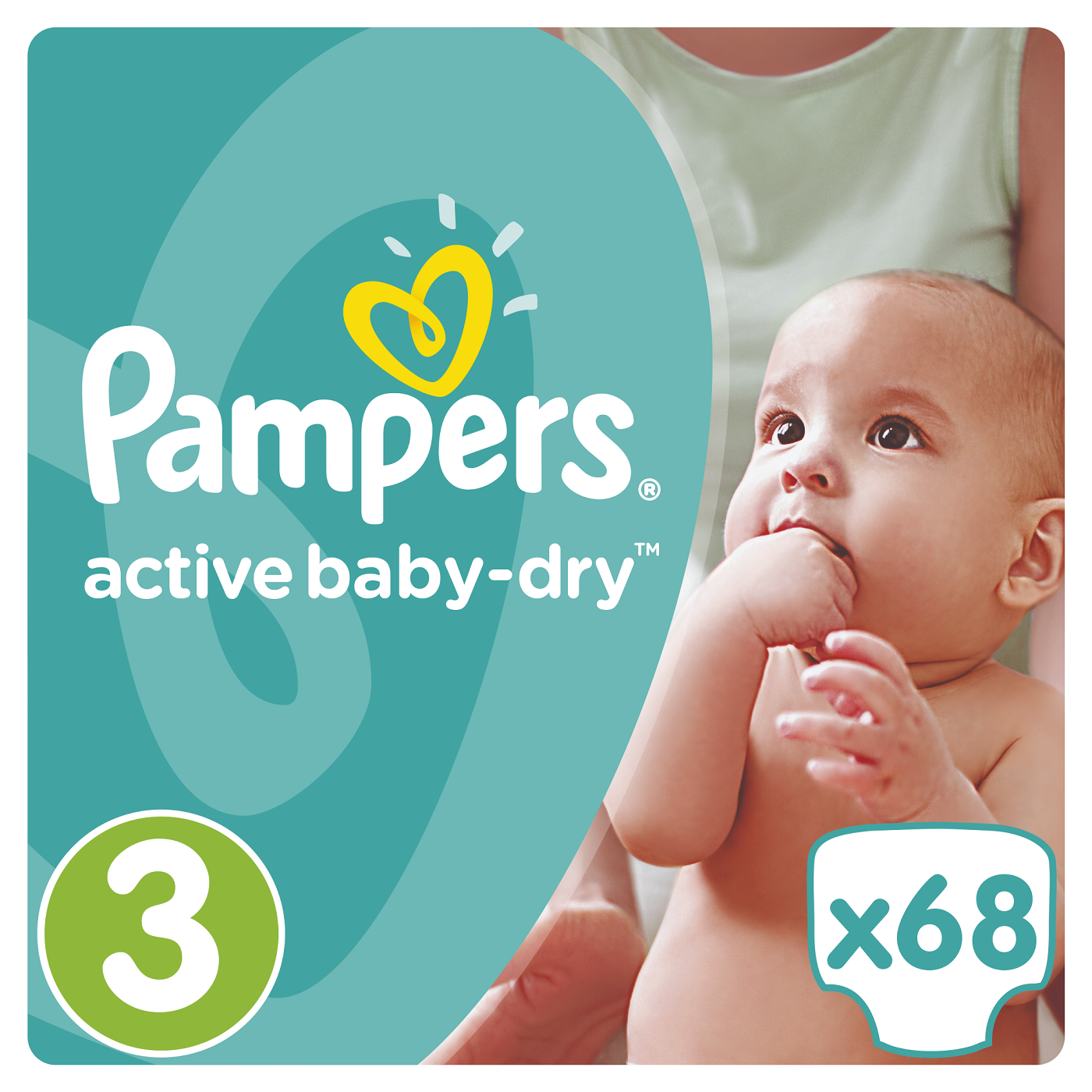 pampers active baby 3 108