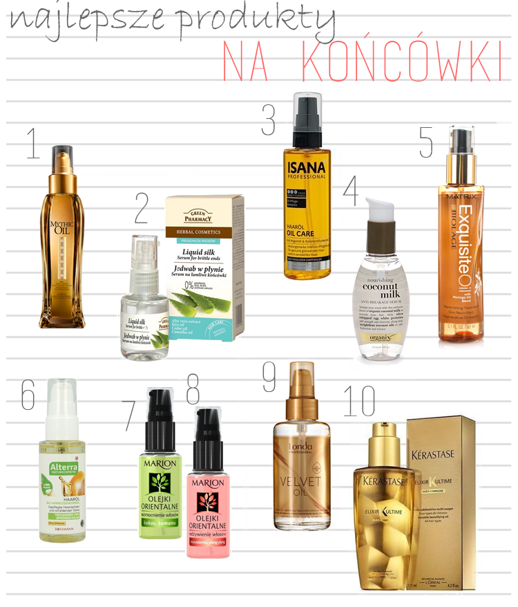 fryzjerskie serum do włosów