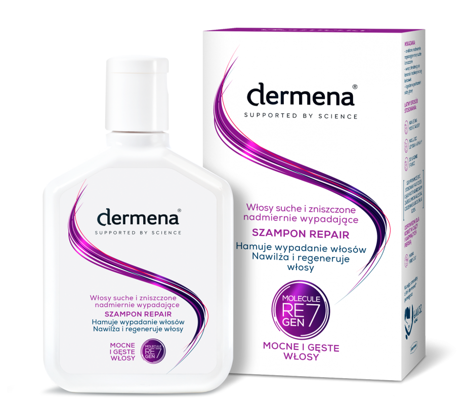 derma hair care szampon hamuje