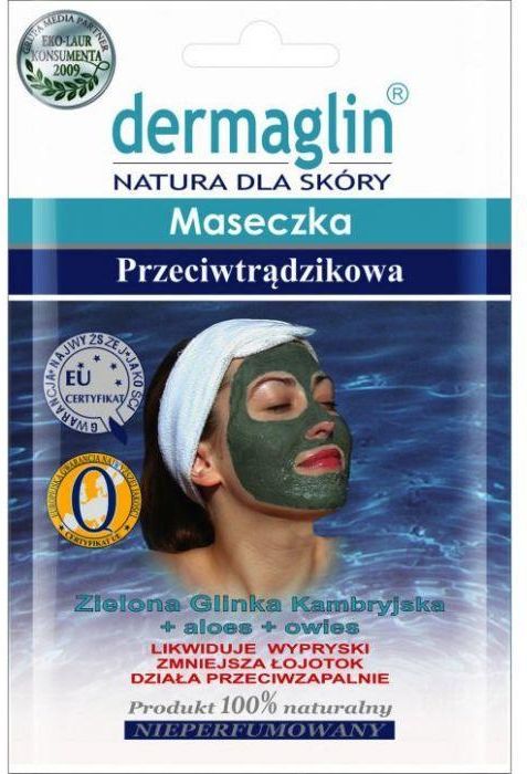 dermaglin maseczka przeciwtrądzikowa rossmann