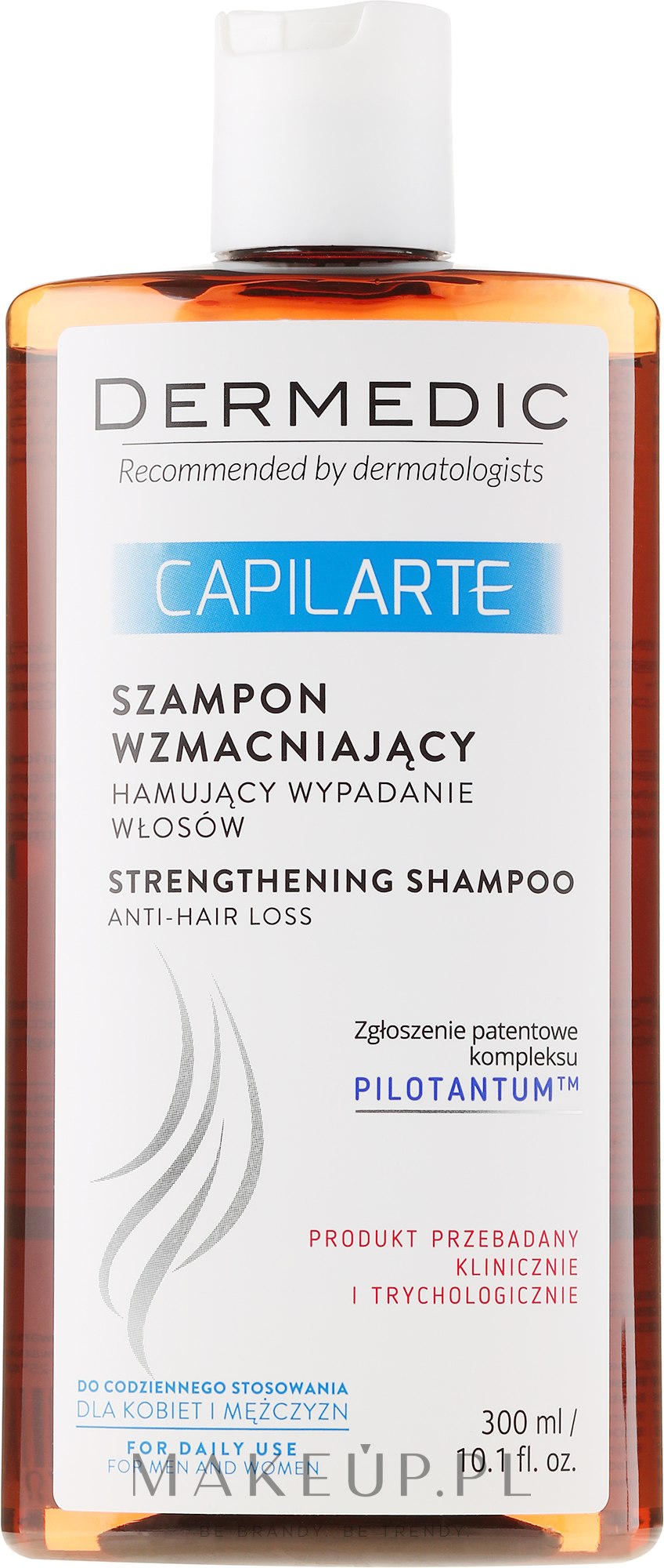 dermedic capilarte szampon wzmacniający i hamujący wypadanie włosów 300ml