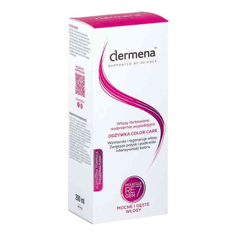 dermena color care odżywka do włosów zniszczonych farbowaniem 200ml