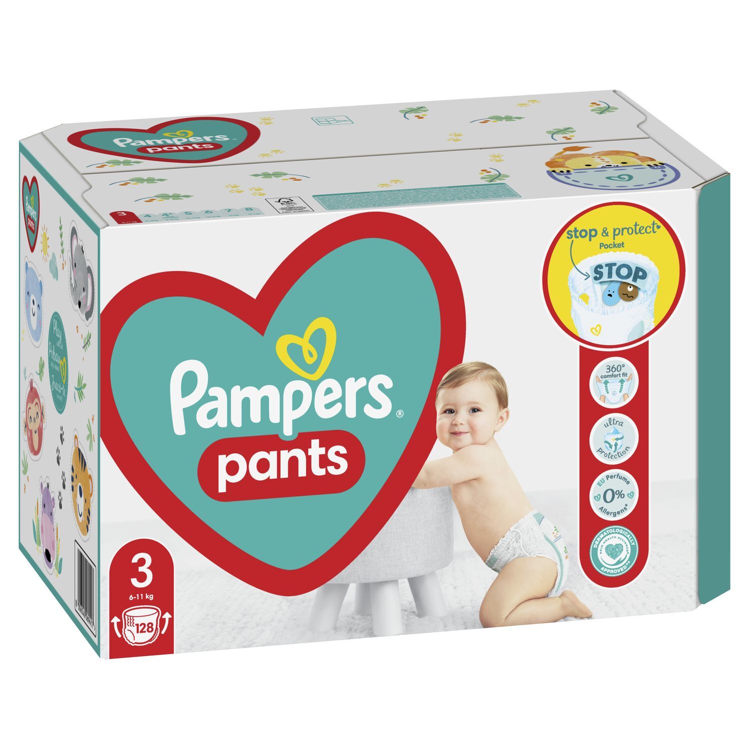 pampers pants 3 cena