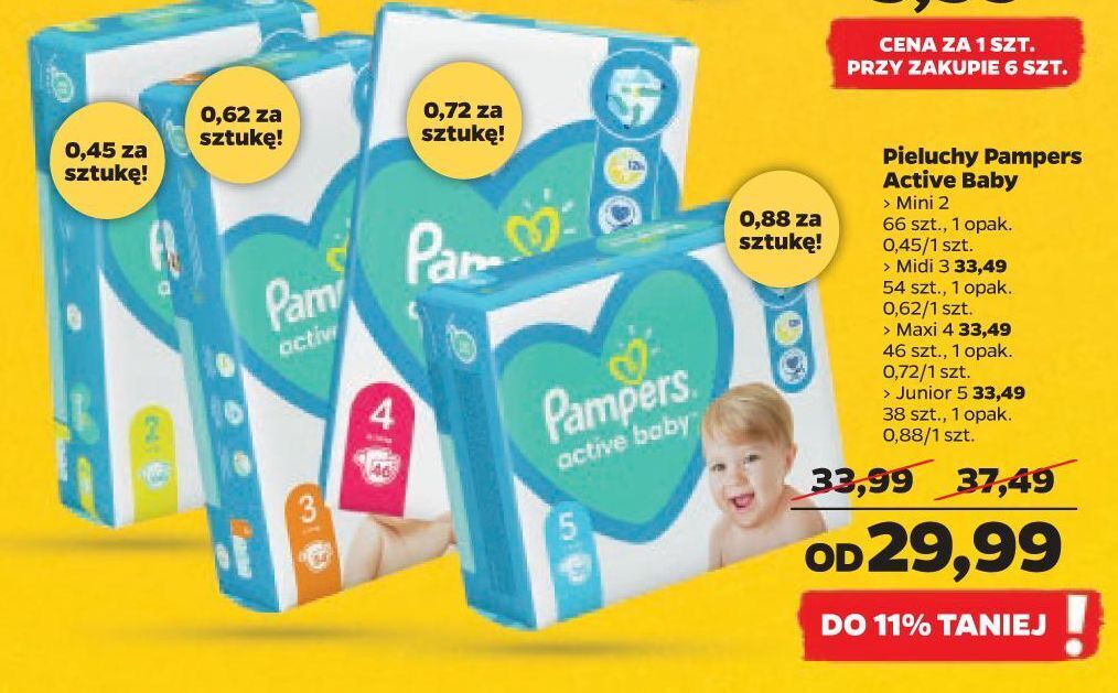 pampersy najtaniej w sieci pampers 5