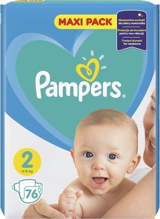 pampers new baby pieluchy rozmiar 2 mini 3-6kg 3x76 sztuk