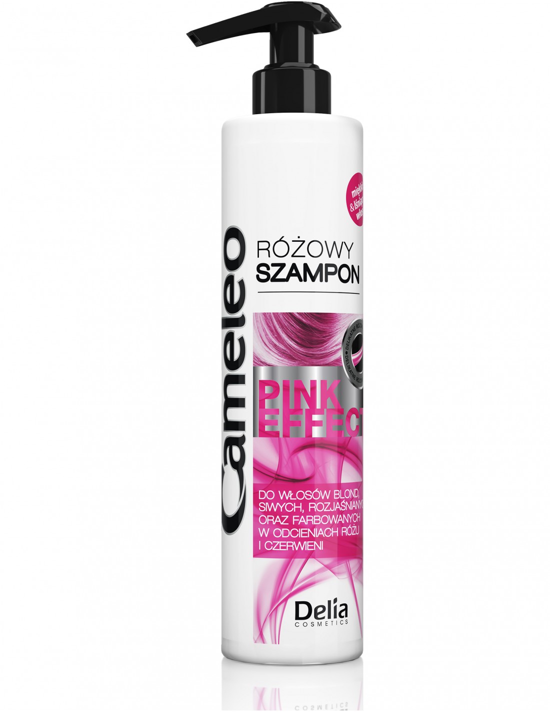 delia cameleo pink effect szampon do włosów różowy 250 ml