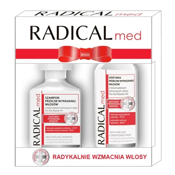 radical med szampon odżywka p wypadaniu włosów