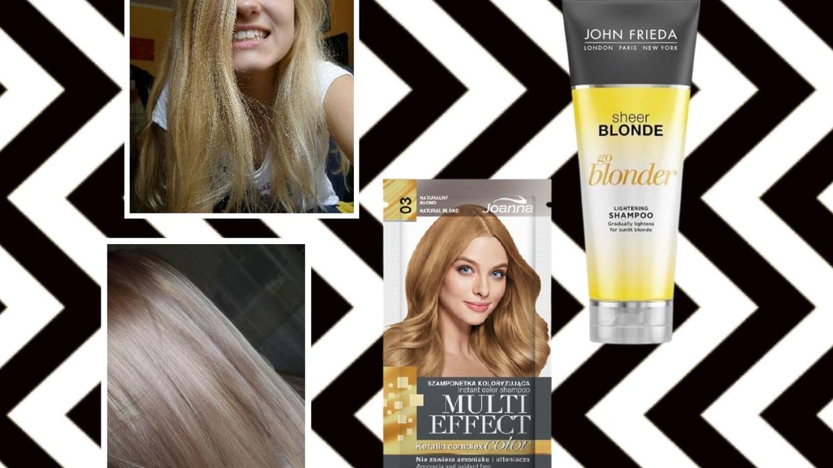 dobry szampon koloryzujący blond