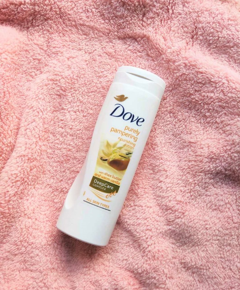 dove purely pampering body lotion shea butter opinia