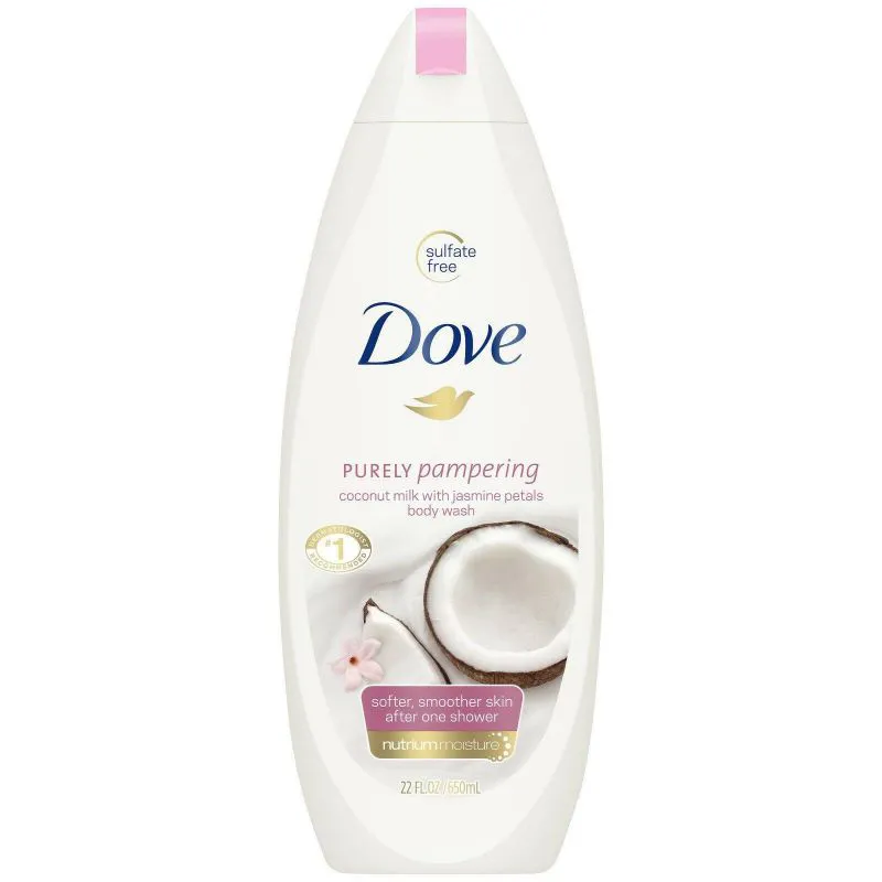 dove purely pampering zel