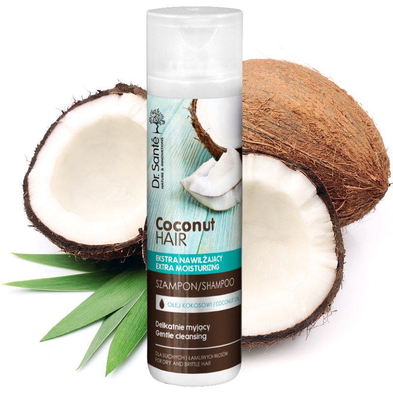 dr sante coconut hair ekstra nawilżający szampon do włosów 250ml