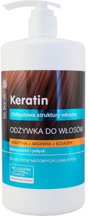 dr sante keratin odżywka z keratyną do włosów matowych blog