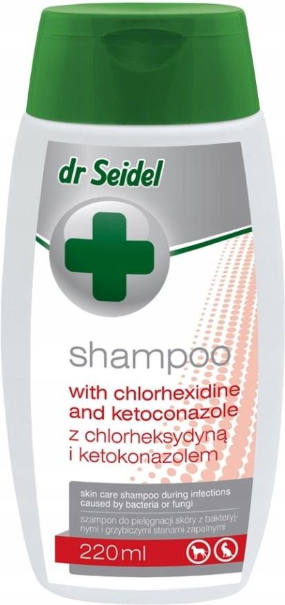 dr seidel szampon z chlorheksydyną i ketokonazolem 220ml