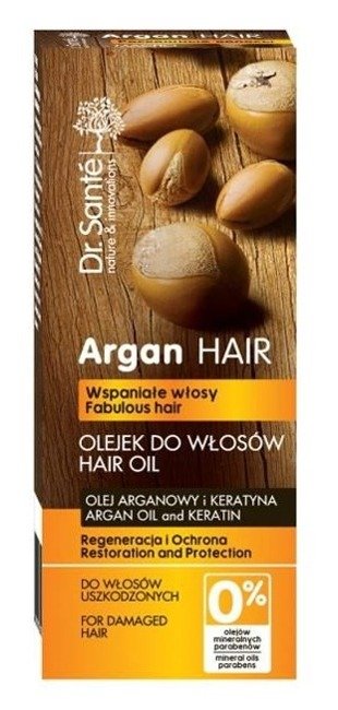 dr.sante argan hair olejek regenerujący do włosów