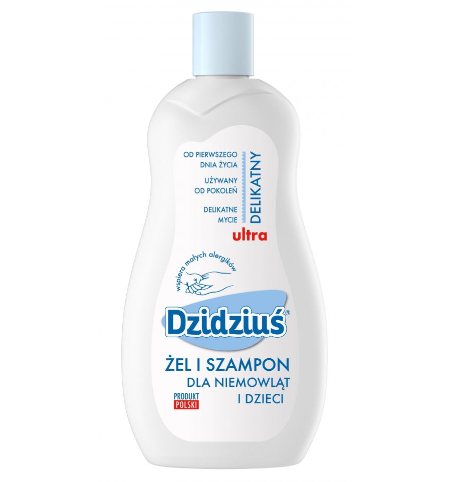 dzidziuś hipoalergiczny żel i szampon 500 ml