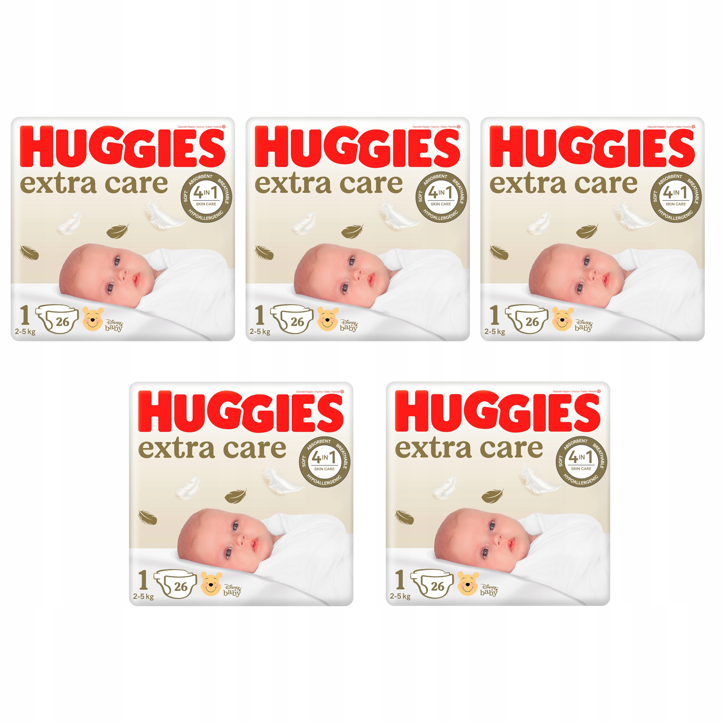 pieluchy newborn huggies