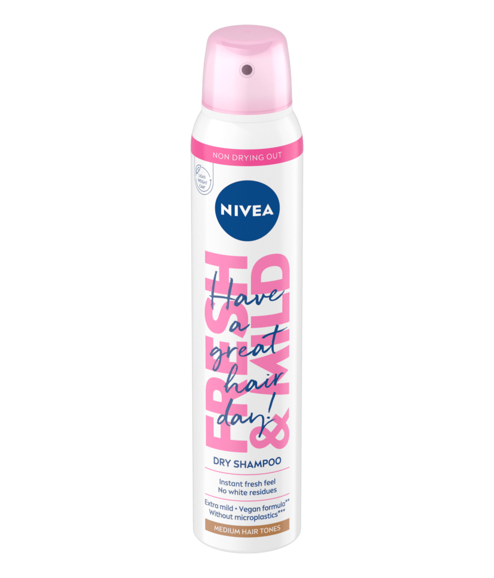 nivea fresh revive suchy szampon dla szatynek 3w1