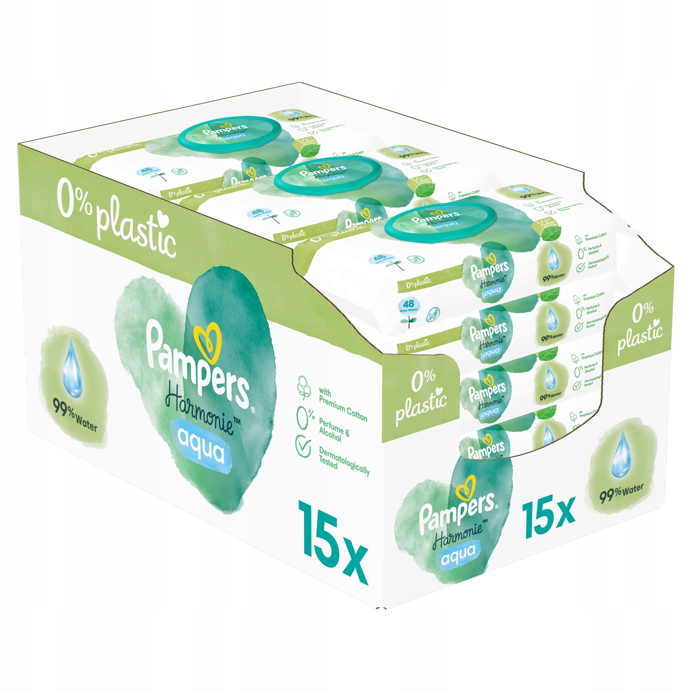 pampers premium care aqua chusteczki