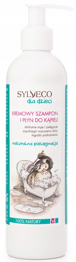 sylveco kremowy płyn i szampon do kąpieli dla dzieci